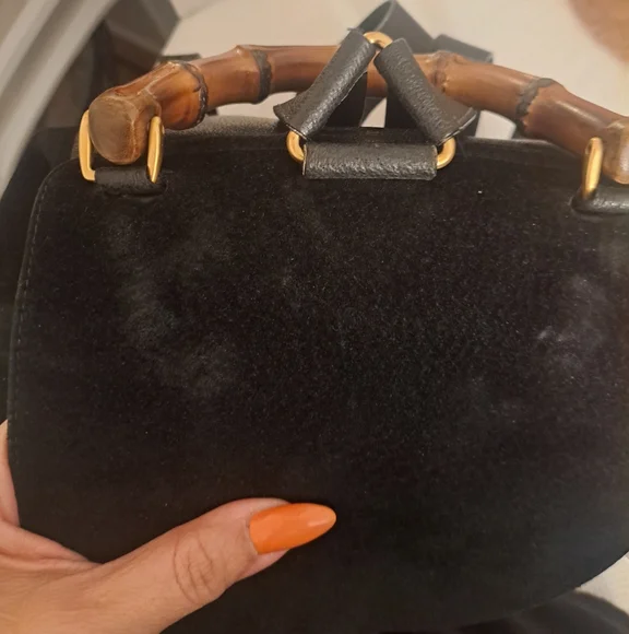 EUC Gucci Horsebit Leather And Suede Black Backpack - Picture 7 of 13